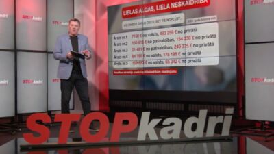 STOPkadri: Lielas algas, liela neskaidrība