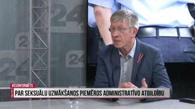 Par seksuālu uzmākšanos piemēros administratīvo atbildību