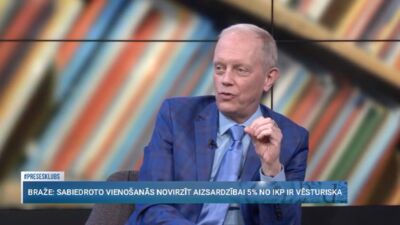 Kārlis Streips: Te nav jautājums par 5%