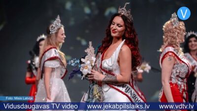 Klusi, bet pārliecinoši jēkabpiliete Inese Siliņa kļūst par 1. vice Misis Latvija 2026