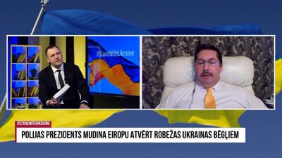 Igora Rajeva komentārs par Ukrainas pilsētu mēru nolaupīšanām