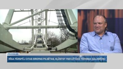 Zvejsalnieks par tūrismu Rīgā: Vajadzētu piesaistīt ar kaut ko citu nevis lētumu