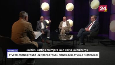 Ivars Godmanis: Ir viena pierādīta lieta - pārāk daudz naudas rada krīzi
