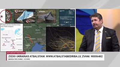 Igors Rajevs komentē Ukrainas ieceri pielietot pārtrvērējdronus