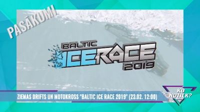 Ziemas drifts un motokross "Baltic Ice Race 2019"