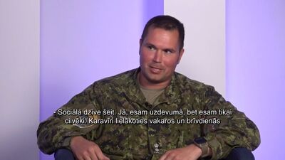 Pulkvežleitnants par karavīru sociālo dzīvi Latvijā