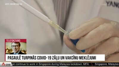 Pasaulē turpinās Covid-19 zāļu un vakcīnu meklējumi