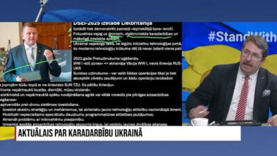 Rajevs: Rietumu valstīm kopā ar Ukrainu ir jāapvienojas militāro tehnoloģiju jomā