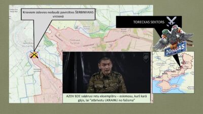 "Azov" brigāde noķērusi retu eksemplāru - eskimosu