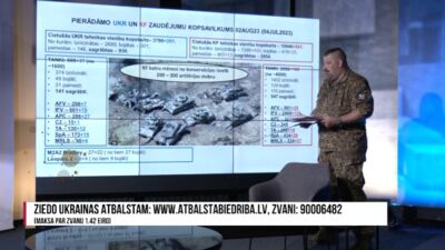 Jaunākā informācija par Ukrainas un Krievijas spēku zaudētajām kaujas tehnikām