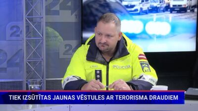 Valsts policijas priekšnieks par jaunām vēstulēm ar terorisma draudiem iestādēm Latvijā