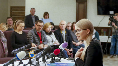 Jūlija Timošenko rosina mainīt Ukrainas konstitūciju