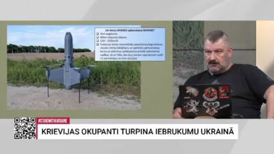 Ukraiņi izveidojuši pārtvērējdronu "Bayonet"
