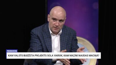 Ošlejs: Valsts pārvalde jau zina, ko vajag samazināt