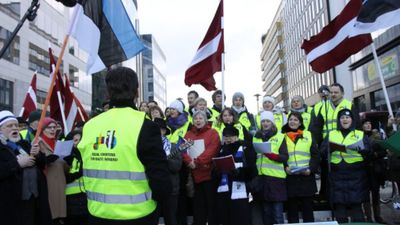 Ap 200 Baltijas lauksaimnieku vienojušies protestam Briselē
