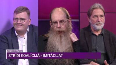 Strīdi koalīcijā - imitācija?