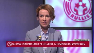 Golubeva: Darīju vairāk nekā paredzēja ministra kompetences - rezultātā dabūju sliktu reputāciju
