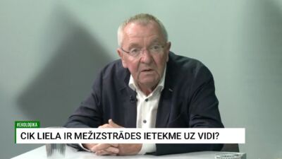 Indulis Kovisārs: Tas ir mīts, ka kokapstrāde ir videi nedraudzīga