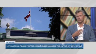 Danēvičs: Finanšu pratība attiecas arī uz Latvijas valsti un valdību