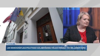 Valciņa par demogrāfijas politiku: Mēs darīsim to un to, bet nekad nav skaidrojums - kāpēc?
