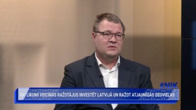 Indulis Stikāns par biodegvielu apjomu Latvijā