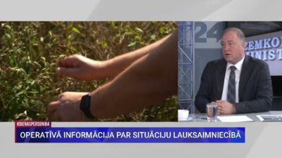 Zemkopības ministrijas valsts sekretārs par zaudējumiem lauksaimniecībā šogad