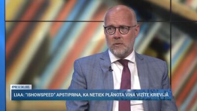 Olavs Cers par "IShowSpeed" vizīti: Varētu pajautāt ministram vai LIAA: kāds bija jūsu plāns?