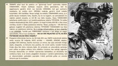08.10.2025 Aktuālais par karadarbību Ukrainā 1. daļa