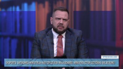 Jānis Vitenbergs: Ministrs Briškens dzīvo savā dimensijā un nozare - savā