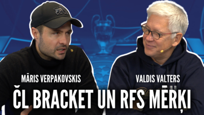 Māris Verpakovskis ar Valdi Valteru | Čempionu Līgas Bracket un par RFS mērķiem