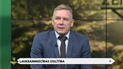 Jānis Šnaksis par izglītības nozīmi lauksaimniecībā