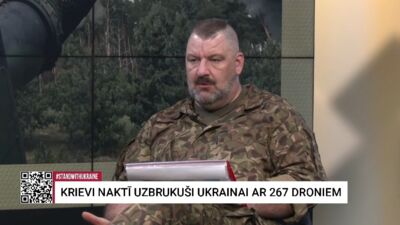 Jānis Slaidiņš par ieroču piegādēm Ukrainai