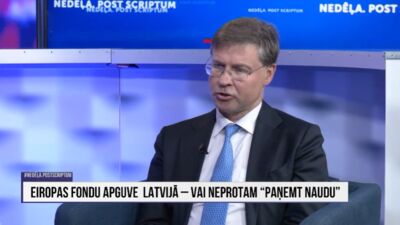 Dombrovskis:"Rail Baltica" izmaksas ir daudzkārt pieaugušas, salīdzinot ar sākotnējiem novērtējumiem