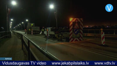 Jēkabpils tilta šuvju remontam šobrīd nav finansējuma