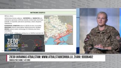 26.09.2023 Aktuālais par karadarbību Ukrainā 1. daļa