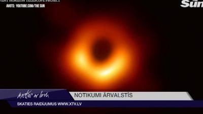 Pirmo reizi vēsturē nofotogrāfēts Melnais caurums