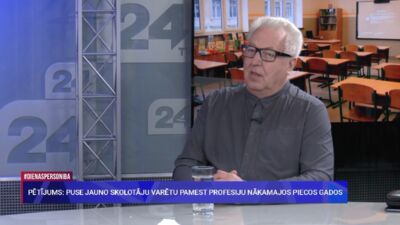 Priekulis: Skolotājs Rīgā ir zemākā algu grupā nekā vidēji Latvijā
