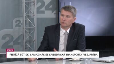 Sprindžuks: Mērķis ir izveidot sistēmu, lai cilvēki vairāk lietotu sabiedrisko transportu