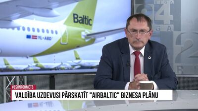 Tālis Linkaits par valsts atbalstu airBaltic