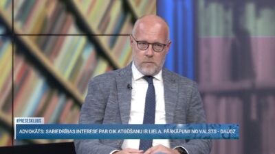 Olavs Cers par OIK: Šis ir liels un Latvijas vēsturē pirmais šāda veida stāsts
