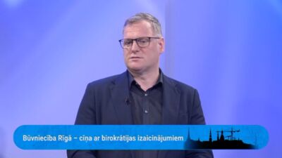 Kleinbergs: Nedrīkst no viena grāvja “ieraut” otrā, un, manuprāt, būvniecībā tas ir izdarīts