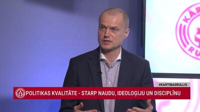 Ivars Zariņš par varas monopolu Latvijas politiskajā telpā