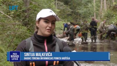 Talkā sakopj Narūtas upi Krāslavas novadā