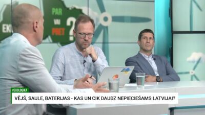 Vējš, saule, baterijas - kas un cik daudz nepieciešams Latvijai?