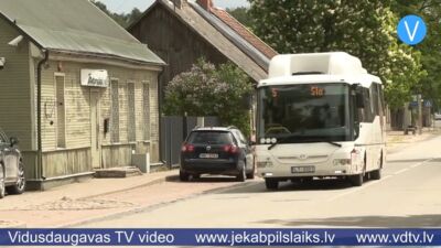 29Jēkabpilī brīdinājuma laikā autobusi pabeigs iesāktos reisus, jaunus – neuzsāks