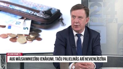 Māris Kučinskis par mājsaimniecību ienākumu starpību starp Rīgu un reģioniem
