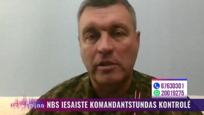 Leonīds Kalniņš par NBS iesaisti komandantstundas kontrolē