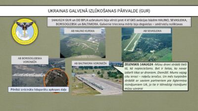 14. augusta ukraiņu trieciens pa Krievijas aviācijas bāzēm bija masīvākais