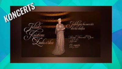 Kristīnes Zadovskas Jubilejas koncerts LNO