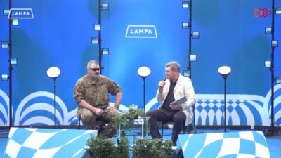 10.07.2026 Jānis Slaidiņš un Armands Puče sarunu festivālā "Lampa"